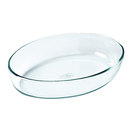 Vas oval, sticla termorezistenta, 40x27cm/4,2L - PYREX