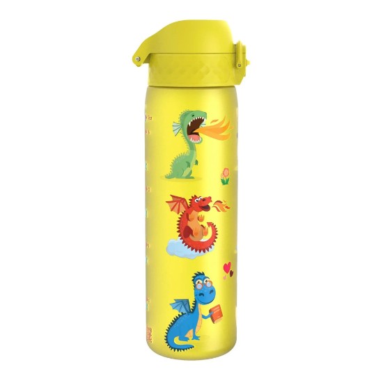 Sticla apa pentru copii Slim, recyclon, 500ml, Dragons - Ion8