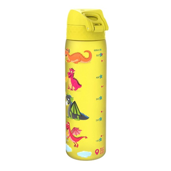 Sticla apa pentru copii Slim, recyclon, 500ml, Dragons - Ion8