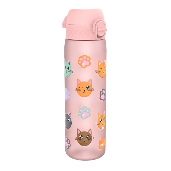 Sticla apa pentru copii Slim, recyclon, 500ml, Cats - Ion8