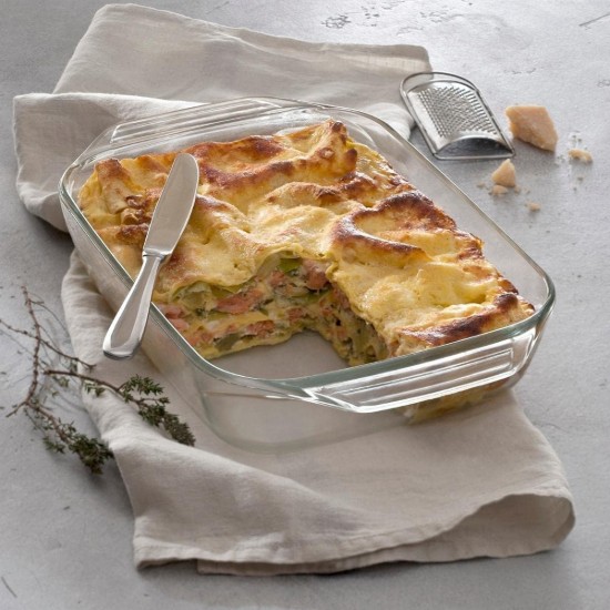 Vas dreptunghiular, din sticla termorezistenta, 4L - PYREX