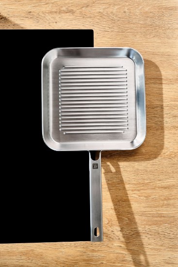 Tigaie grill patrata, inox, 24x24cm, "Joy Plus" - Zwilling