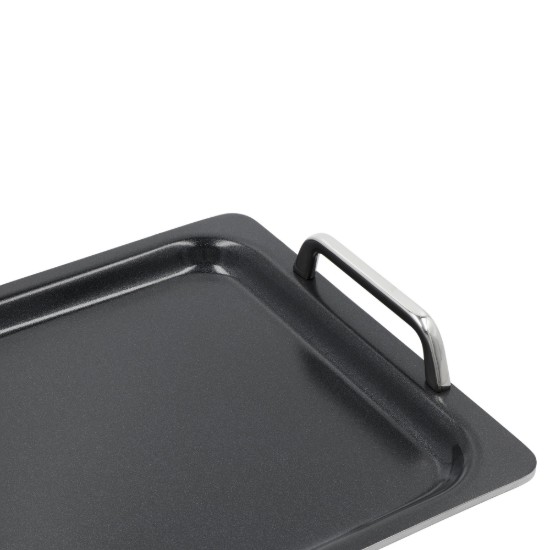 Tava Tepanyaki antiaderenta, inox, 39x27cm, "Ceraforce" - Demeyere