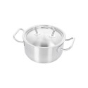 Cratita inox, cu capac, 16cm/1,5L, 