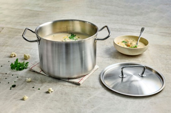 Oala inox, cu capac, 24cm/7,5L, "Classic Pro 3" - Demeyere