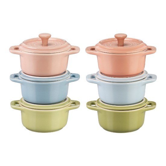 Set 6 mini-cocotte, ceramica - Staub