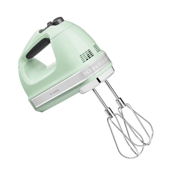 Mixer de mana cu 9 viteze, 85 W, Pistachio - KitchenAid