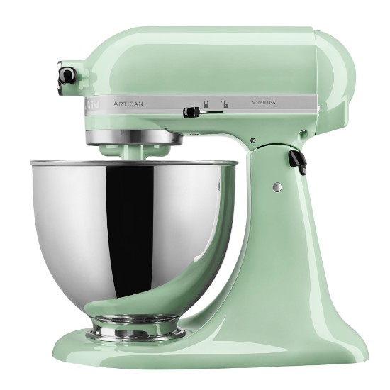 Mixer cu bol 4.8L, Artisan, Model 125, Pistachio - KitchenAid