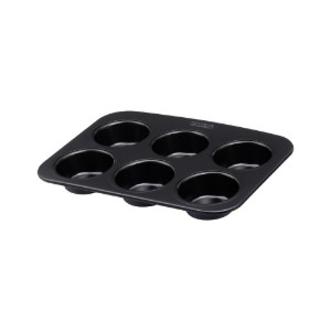 Tava briose, 6 compartimente, metal - PYREX
