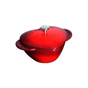 Cocotte coeur, fonta, 20cm/1,75 L, Cherry - Staub