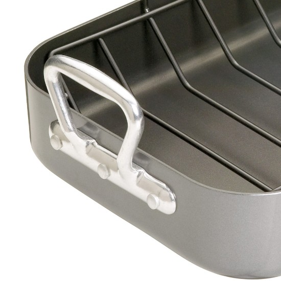 Tava pentru friptura, cu manere, 40 x 28 cm, “Master Class” - Kitchen Craft