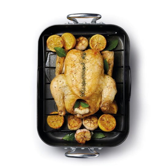 Tava pentru friptura, cu manere, 40 x 28 cm - MasterClass