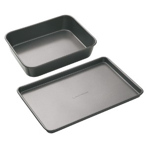 Set 2 tavi pentru cuptor, otel-carbon, "Master Class" - Kitchen Craft