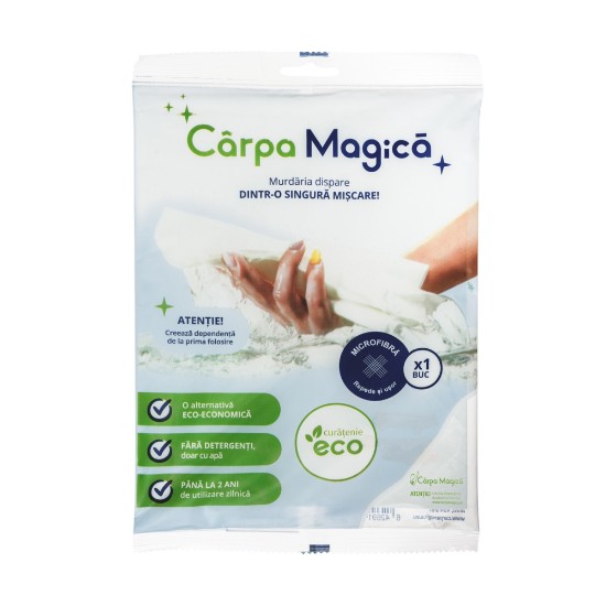 Laveta microfibra Eco 40 x 40 cm - Carpa Magica