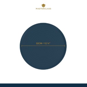 Tava pizza, perforata, otel, 32 cm - MasterClass