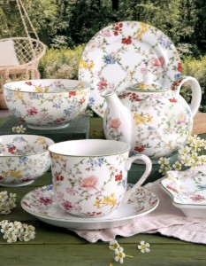 Bol portelan, 15 cm, "Garden Dreams" - Nuova R2S