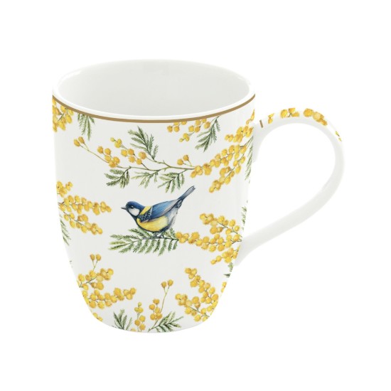 Cana portelan, 350ml, "Mimosa" - Easy Life