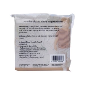 Set 2 bucati, burete magic pentru curatat pete, spuma melaminica - Carpa Magica