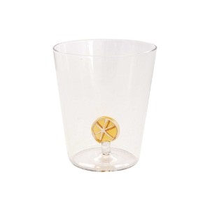 Pahar, sticla borosilicata, 400ml, "Twist&Match", Yellow - Nuova R2S
