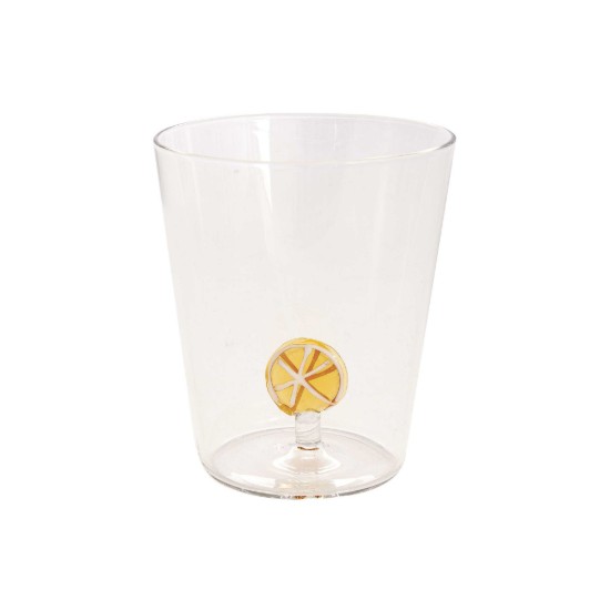 Pahar, sticla borosilicata, 400ml, "Twist&Match", Yellow - Nuova R2S