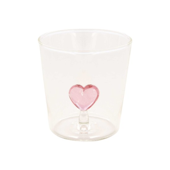 Set 2 pahare, sticla borosilicata, 350ml, "Twist&Match", Red - Nuova R2S