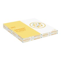 Set 2 farfurii desert, portelan, 20cm, "Twist&Match", Yellow - Nuova R2S