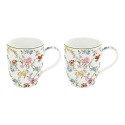 Set 2 cani portelan, 350ml, 