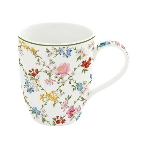 Set 2 cani portelan, 350ml, "Garden Dreams" - Nuova R2S