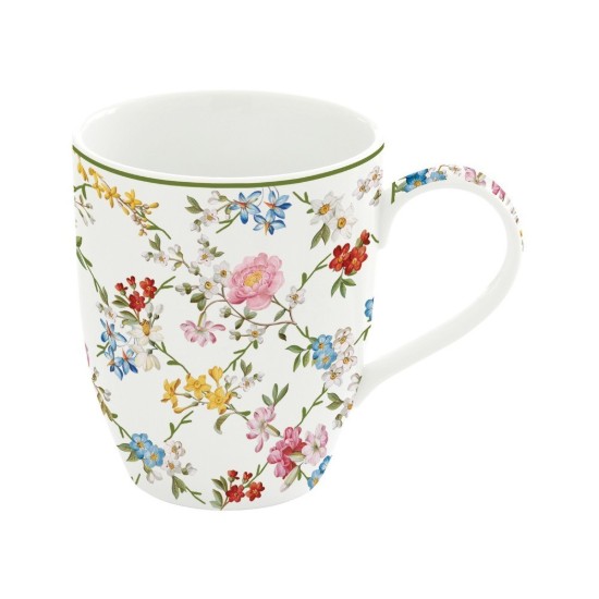 Set 2 cani portelan, 350ml, "Garden Dreams" - Nuova R2S