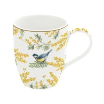 Set 2 cani portelan, 350ml, "Mimosa" - Nuova R2S
