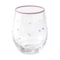 Set 2 pahare, sticla, 500ml, "Mon Amour" - Nuova R2S
