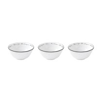 Set 3 boluri, portelan, 10cm, "Herbarium" - Nuova R2S