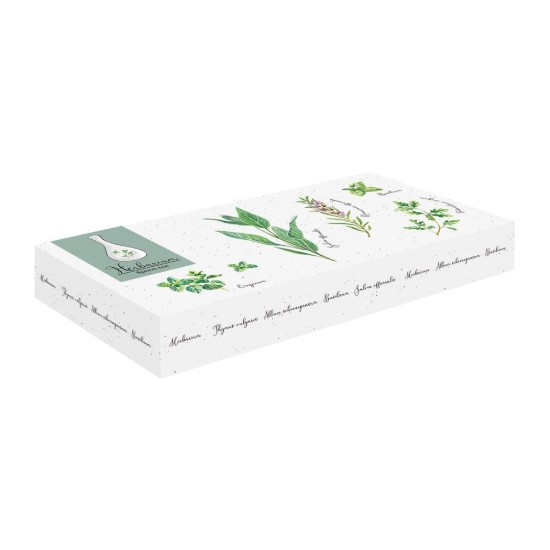 Suport lingura, portelan, 26 x 12 cm, "Herbarium" - Easy Life