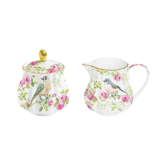 Set zaharnita si recipient frisca, portelan, "Spring Time" - Easy Life