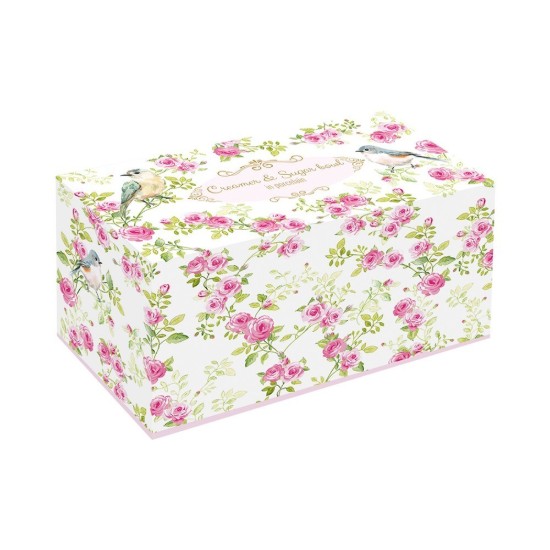 Set zaharnita si recipient frisca, portelan, "Spring Time" - Easy Life