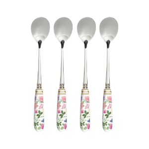 Set 4 lingurite ceai, cu maner din portelan, "Mon Amour" - Easy Life
