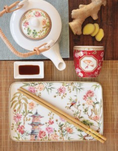 Set sushi, 10 piese, "Jardins D'Orient" - Nuova R2S