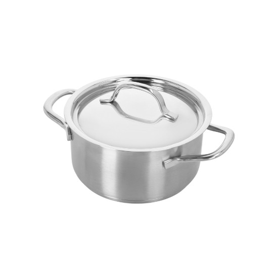 Cratita inox, cu capac, 16cm/1,5L, "Resto 3" - Demeyere