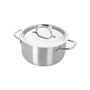 Cratita inox, cu capac, 18cm/2L, "Resto 3" - Demeyere