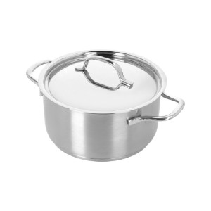 Cratita inox, cu capac, 20cm/3L, "Resto 3" - Demeyere