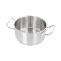 Cratita inox, cu capac, 18cm/2L, "Classic Pro 3" - Demeyere
