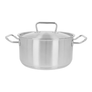 Cratita inox, cu capac, 24cm/5,5L, "Classic Pro 3" - Demeyere