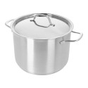 Oala inox, cu capac, 24cm/7L, 