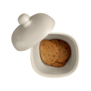 Borcan pentru fursecuri, ceramica, 19cm, Clay - Emile Henry