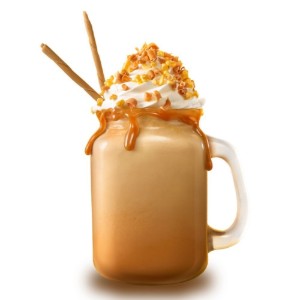 Ciocolata alba cu caramel  "Gold", pudra, 1 kg - Van Houten
