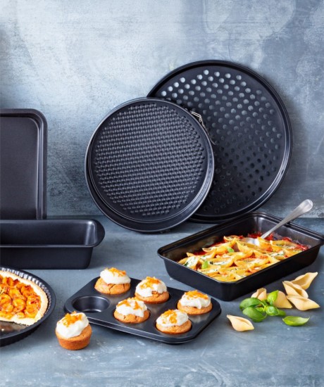 Tava pizza perforata, otel carbon, 31cm - PYREX