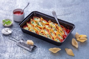 Tava dreptunghiulara pentru cuptor, otel carbon, 30 x 20 cm - PYREX