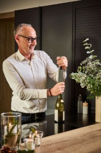 Pompa manuala de vid pentru vin si sampanie, "Line" - Peugeot