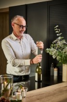 Pompa manuala de vid pentru vin si sampanie, "Line" - Peugeot