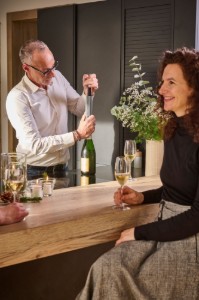 Pompa manuala de vid pentru vin si sampanie, "Line" - Peugeot